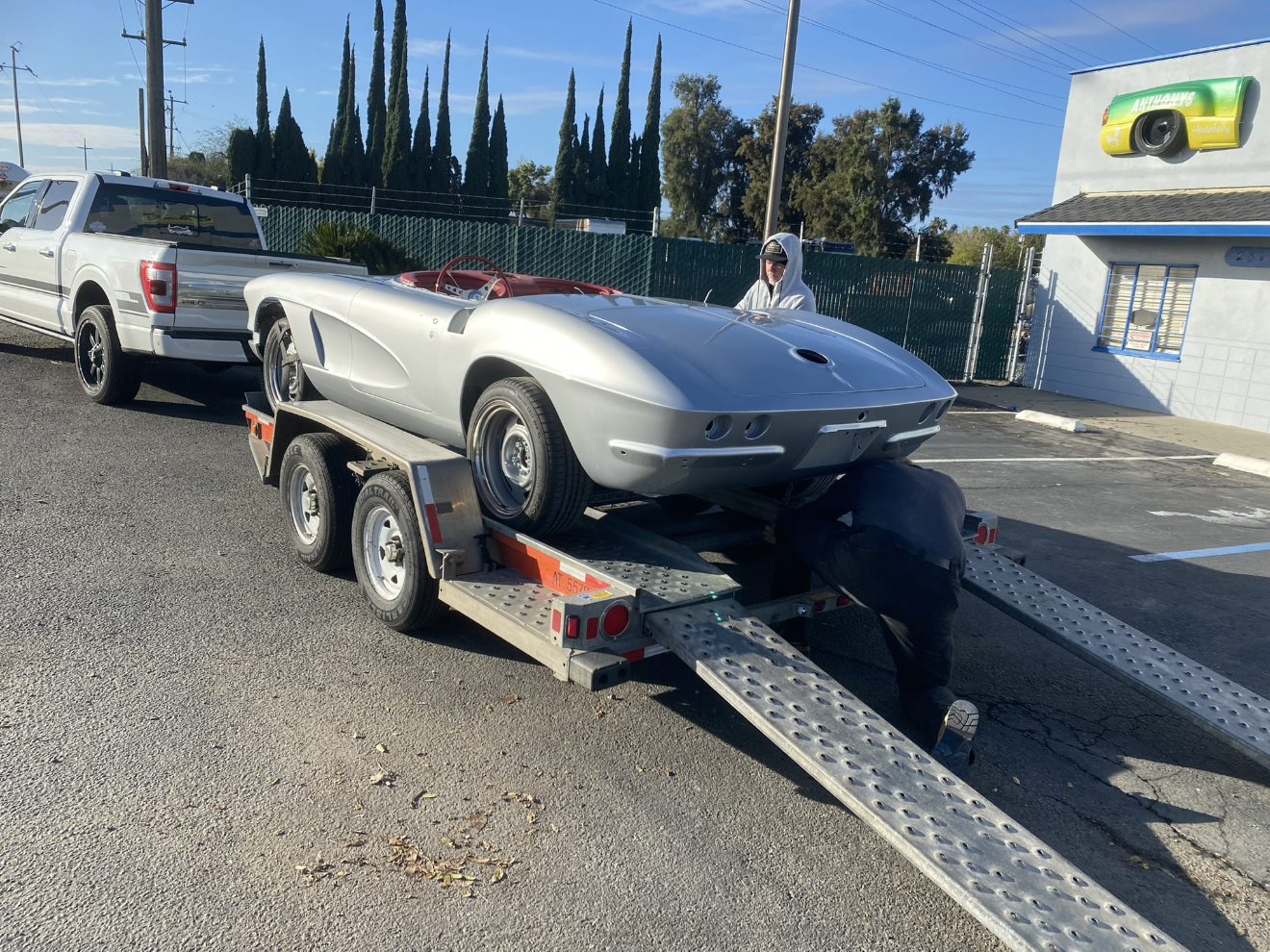 At Anthony's Auto Body & Paint shop in Tracy